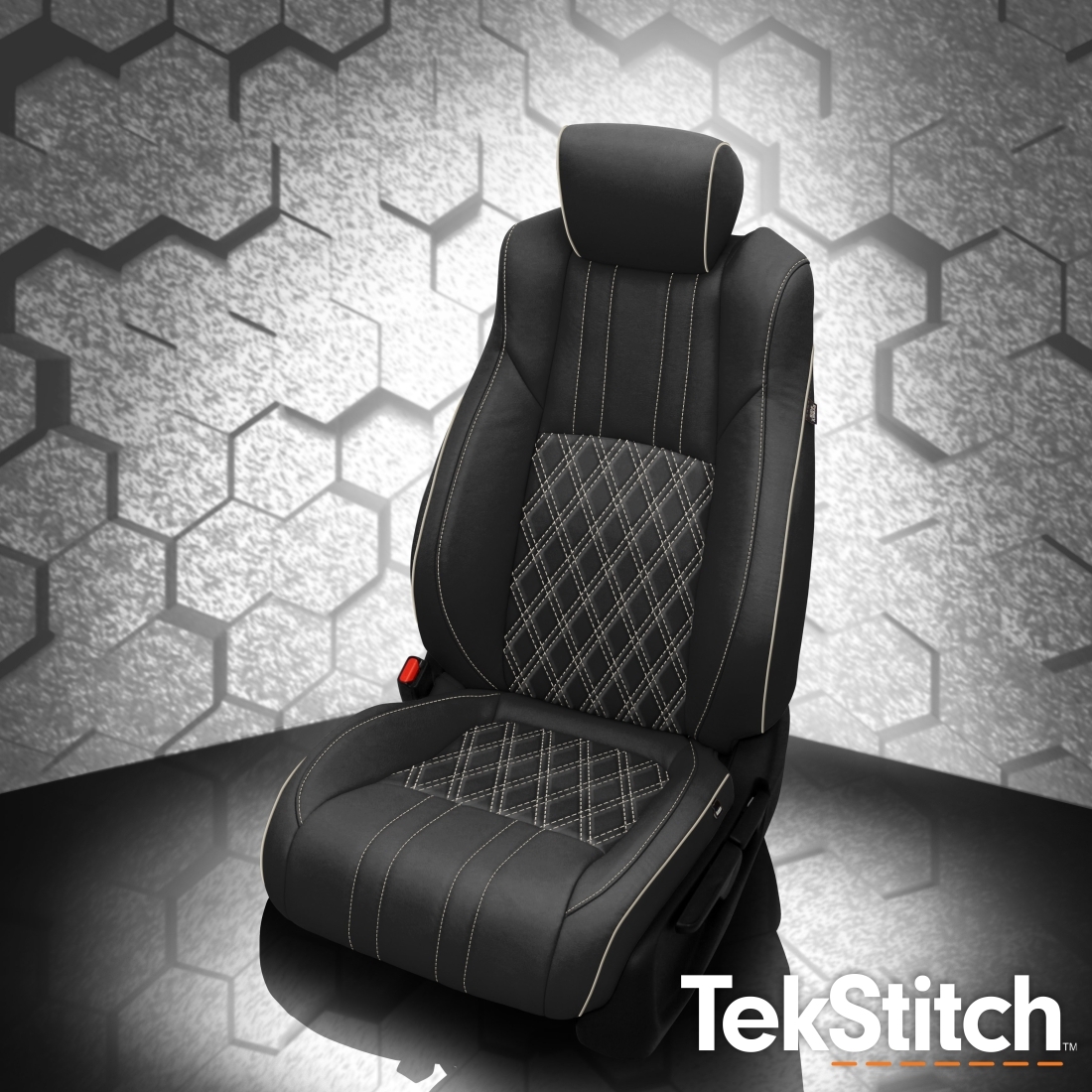 Honda Accord Black Tekstitch