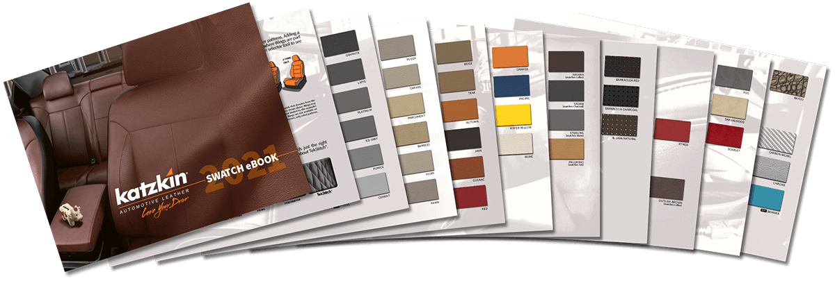 Katzkin 2021 Swatch Card